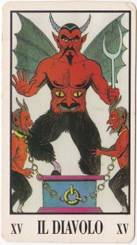 Carte dei tarocchi: XV Il Diavolo
